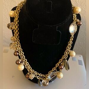 Stella & Dot Audrey Cluster Necklace